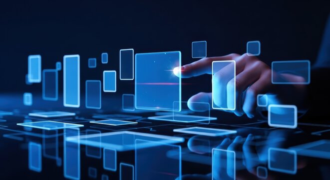 Technology and innovation bring interactive gesture control data manipulation and user connection