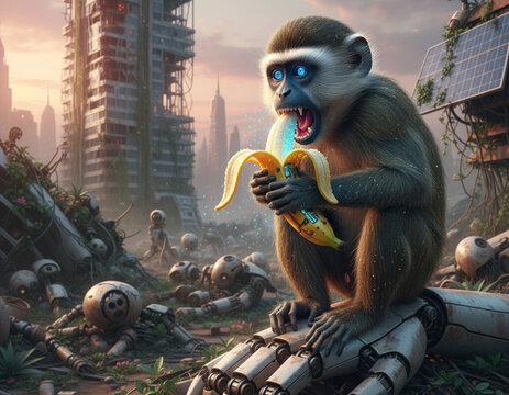Robbot monkey