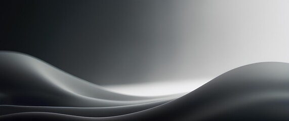 Dark-to-light gradient texture with soft blurred transitions, smooth monochrome shading