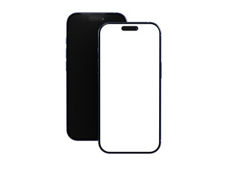 High-quality phone mockup. Perfect for app presentations or website designs.  Clean and modern aesthetic.