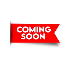 Coming soon sale banner art and illustration
