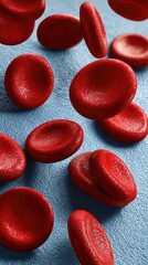 Red blood cells microstructure