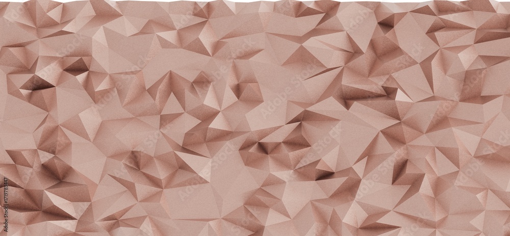 Poster high-resolution image of an abstract rose gold geometric pattern. ideal for backgrounds, textures, a