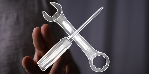 Digital tools, repair, maintenance, service, support, technology, solution, problem solving, help,...