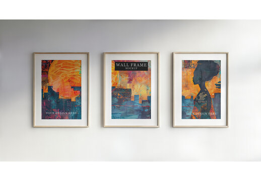 Wall Frame Mockup