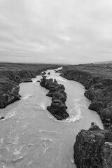  The river Skjalfandafljot in Iceland