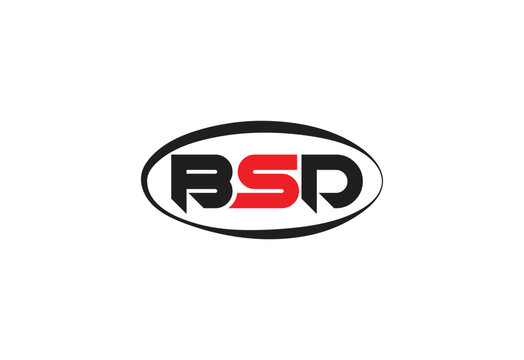 BSD Abstract Modern Lettermark Logo Design.