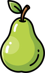Pear Vector Illustration