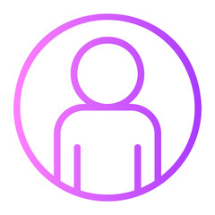 profile gradient icon