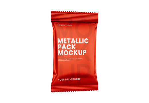 Metallic Pack Mockup
