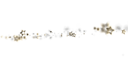 Sparkling golden stars and dust trail. Perfect for magical, celestial, or dreamy designs.