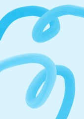 Obraz premium abstract blue background with waves