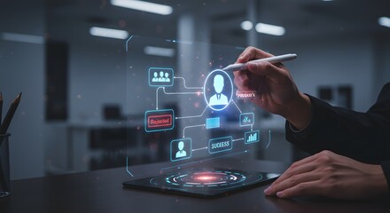 Business Process Management with Digital Flowchart and Success Metrics