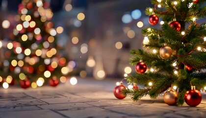 christmas tree with lights