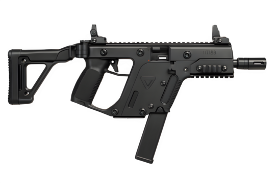 KRISS Vector Submachine Gun Transparent PNG