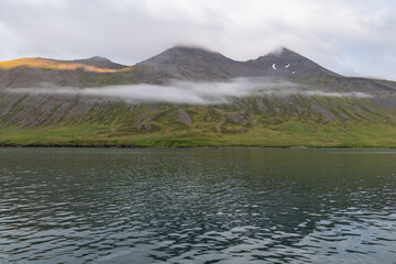 the fiord Siglufjordur in Iceland