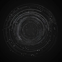 A circle with the glow quot in the dark