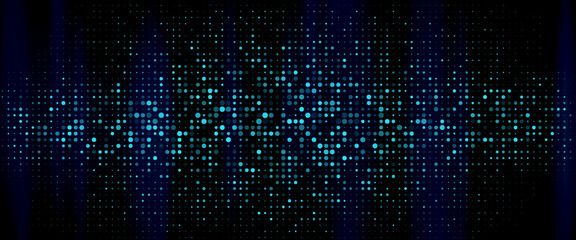 Abstract blue technology background. Vector illustration eps 10