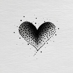 Abstract heart design