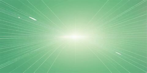 An abstract design with radiant blue rays of light shining like a star in the summer sky