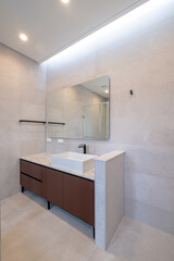 modern bathroom interior