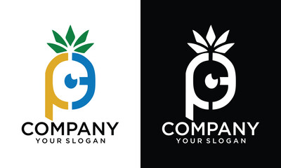 Creative Elegan Initial CP Logo with Floral Element. Minimalist PC Monogram with Botanical Illustration. Wedding logos, hand drawn elegant, delicate and minimalist,black and white vintage logo for bea