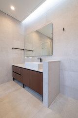 modern bathroom interior