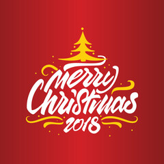 merry christmas greeting card