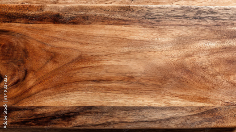 Poster natural wood surface with rich grain patterns and warm tones, perfect for various applications like 