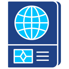 Passport Simple Vector Icon Collection