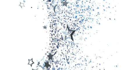 Beautiful background image featuring a burst of blue and silver stars. Perfect for celebratory designs, holiday cards, or adding sparkle to your projects.