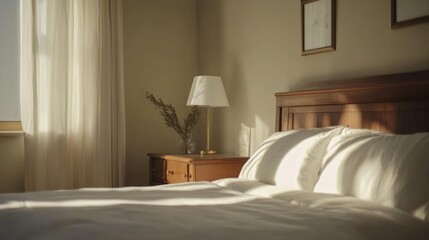 Sunrise bedroom, calm and cozy