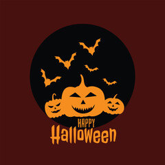 halloween pumpkin vector