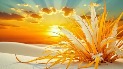 Natural scenes of outdoor plants