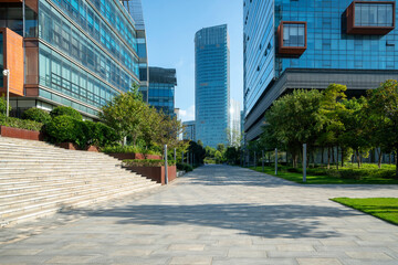 Obraz premium Park forests in technology parks