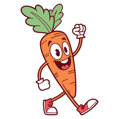 carrot champion vector design.