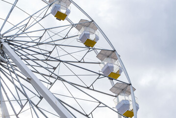 Ferris Wheel Against the Sky