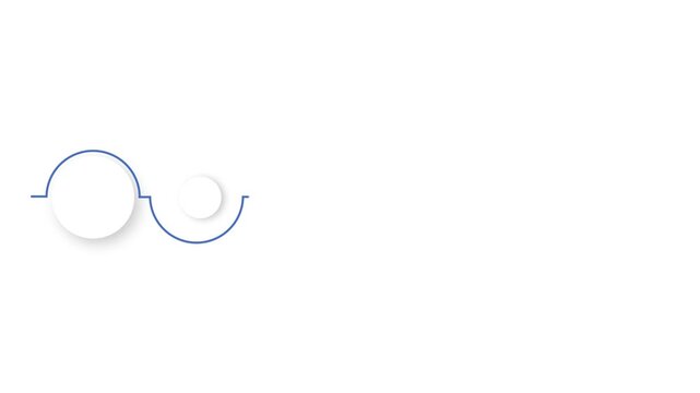 Animated infographic in 6 steps with simple visuals, ideal for simplifying workflows, clarifying processes, and presenting strategies effectively.
