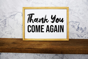 Blackboard with text 