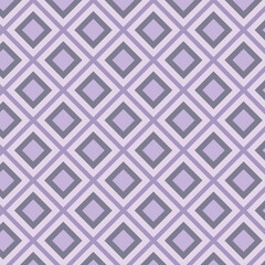 Pastel lilac color diamond seamless pattern design