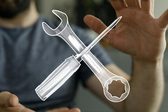 High-quality image of tools symbolizing repair, maintenance, and solutions. Perfect for websites and marketing materials.