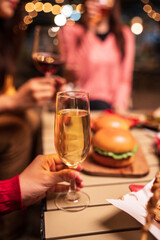 bartender pouring beer in bar