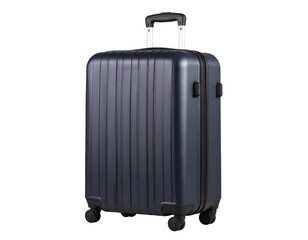 A sleek and modern suitcase with a hard shell design, perfect for travel and adventure enthusiasts.