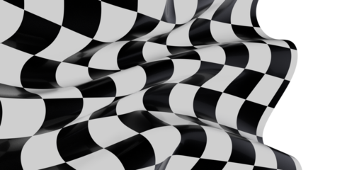 Dramatic checkered flag, perfect for racing, victory, finish line concepts. High-resolution image.