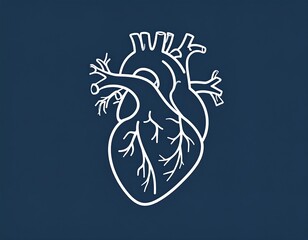 Simple heart graphic