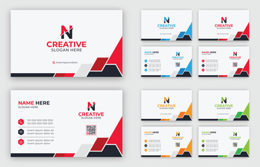 Professional Business Card Template Design