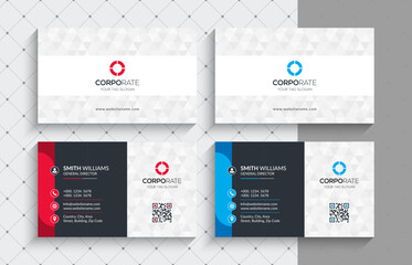 Professional Business Card Template Design