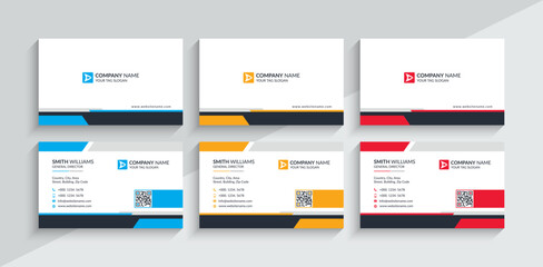 Professional Business Card Template Design