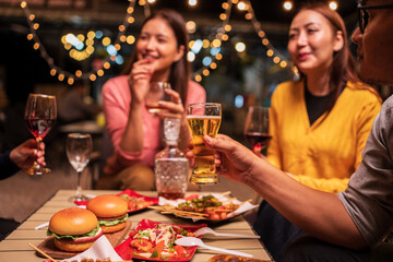 Celebrate whisky at an intimate restaurant party, a night of group celebrations.