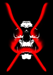 Skull Wall Art Printable Poster